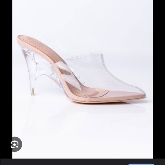 Azalea wang take it slower wedge mule in nude- 7 - Picture 4 of 11